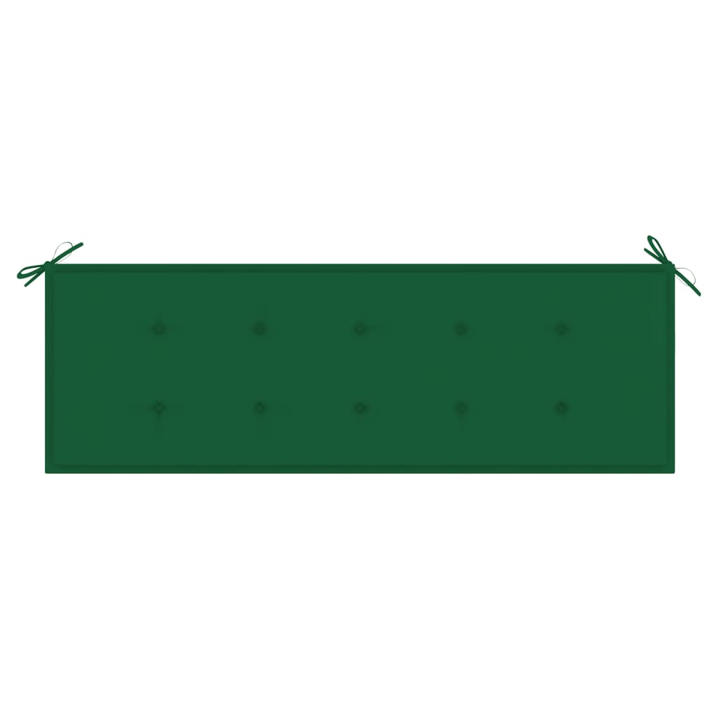 Tuinbank 3-Zits Met Kussen Massief Eucalyptushout 150 cm