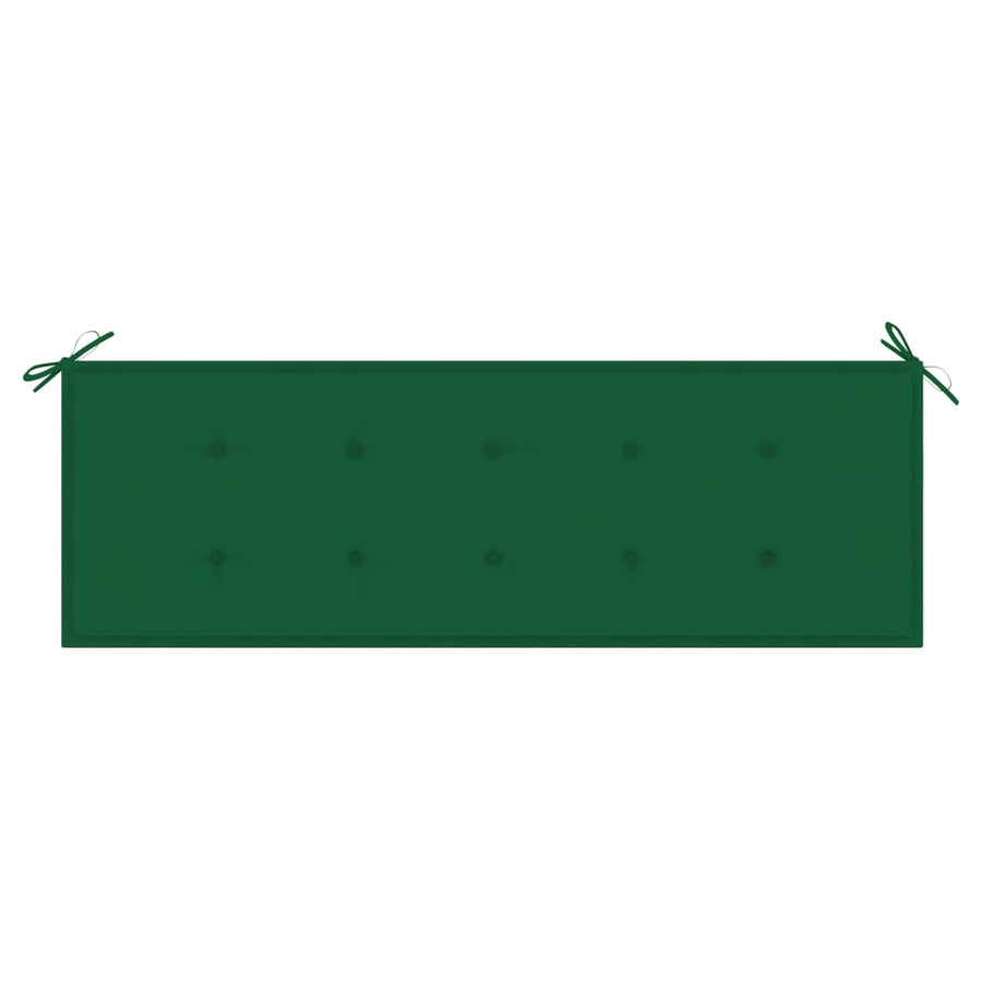 Tuinbank 3-Zits Met Kussen Massief Eucalyptushout 150 cm