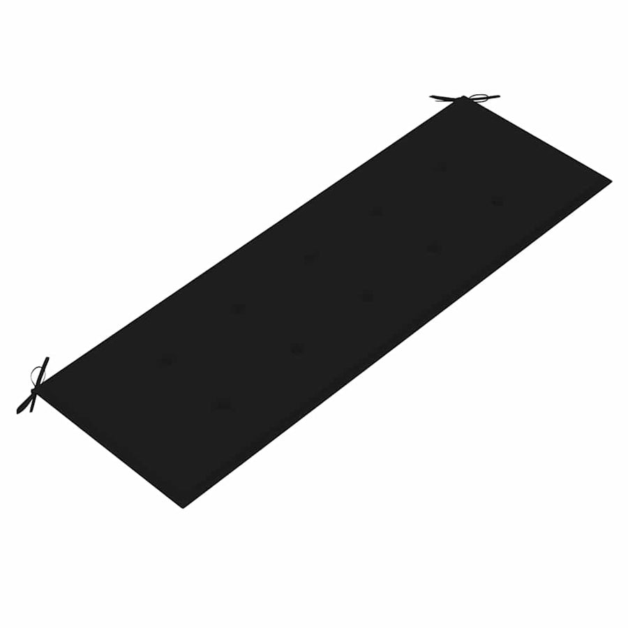 Tuinbank 3-Zits Met Kussen Massief Eucalyptushout 150 cm