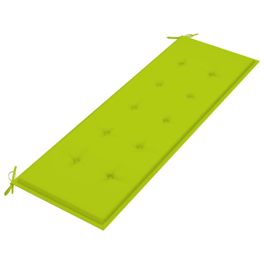 Tuinbank 3-Zits Met Kussen Massief Eucalyptushout 150 cm
