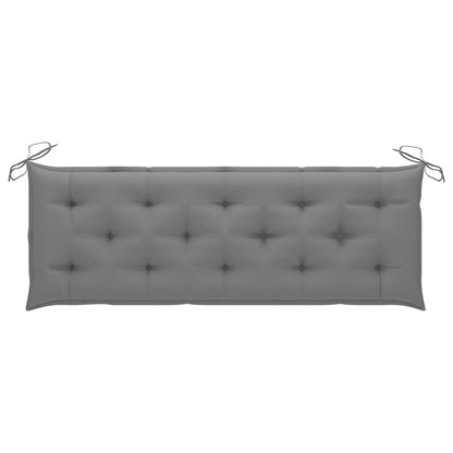 Tuinbank 3-Zits Met Kussen Massief Eucalyptushout 150 cm