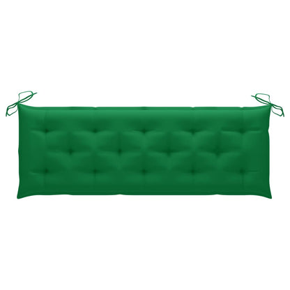 Tuinbank 3-Zits Met Kussen Massief Eucalyptushout 150 cm