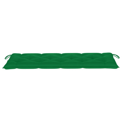 Tuinbank 3-Zits Met Kussen Massief Eucalyptushout 150 cm