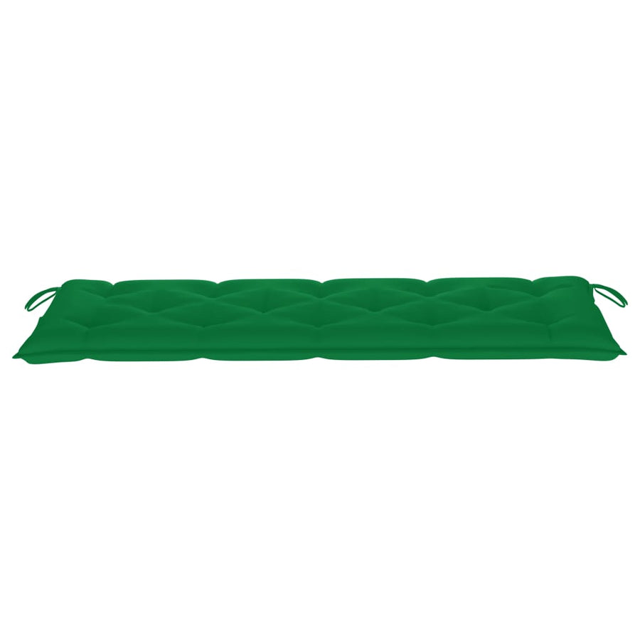 Tuinbank 3-Zits Met Kussen Massief Eucalyptushout 150 cm