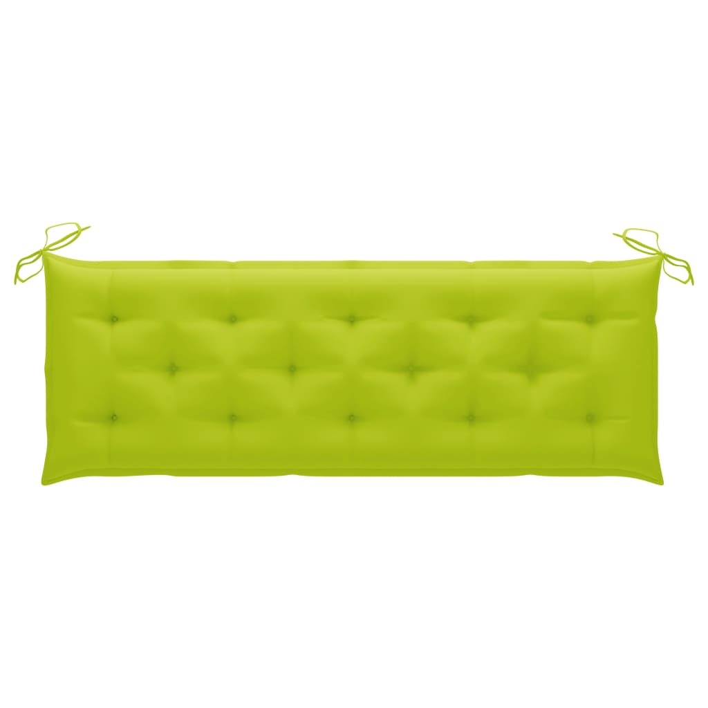 Tuinbank 3-Zits Met Kussen Massief Eucalyptushout 150 cm