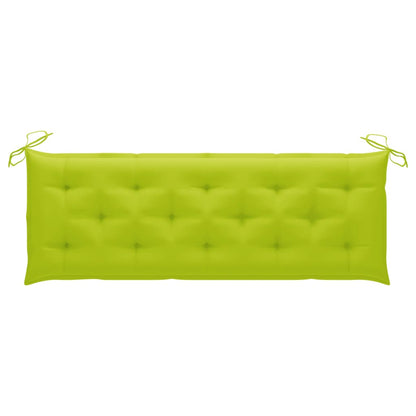 Tuinbank 3-Zits Met Kussen Massief Eucalyptushout 150 cm