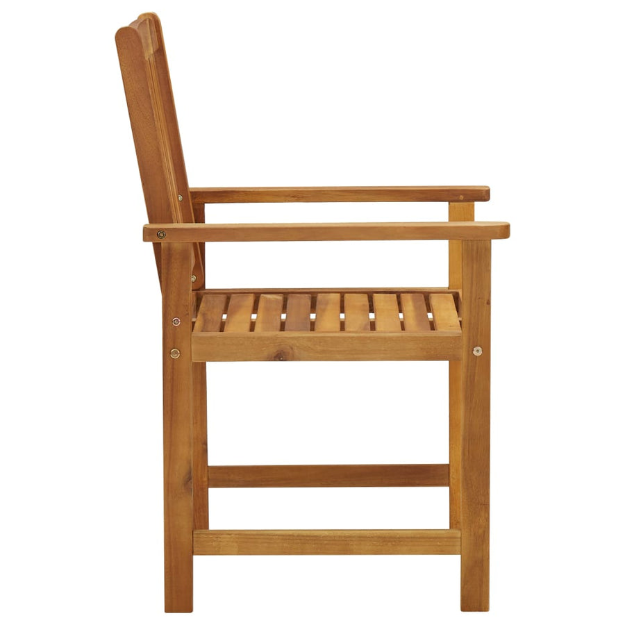 Tuinstoelen 2 St Met Kussens Massief Acaciahout 1 Antraciet