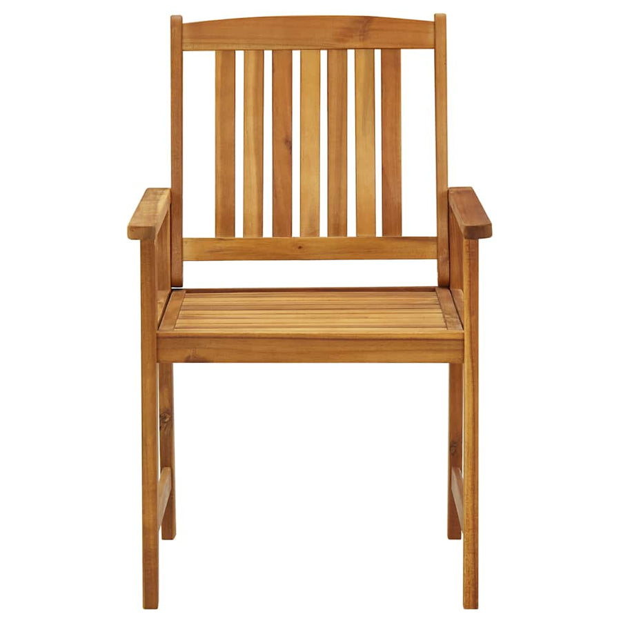 Tuinstoelen Met Kussens Massief Acaciahout 4 Taupe