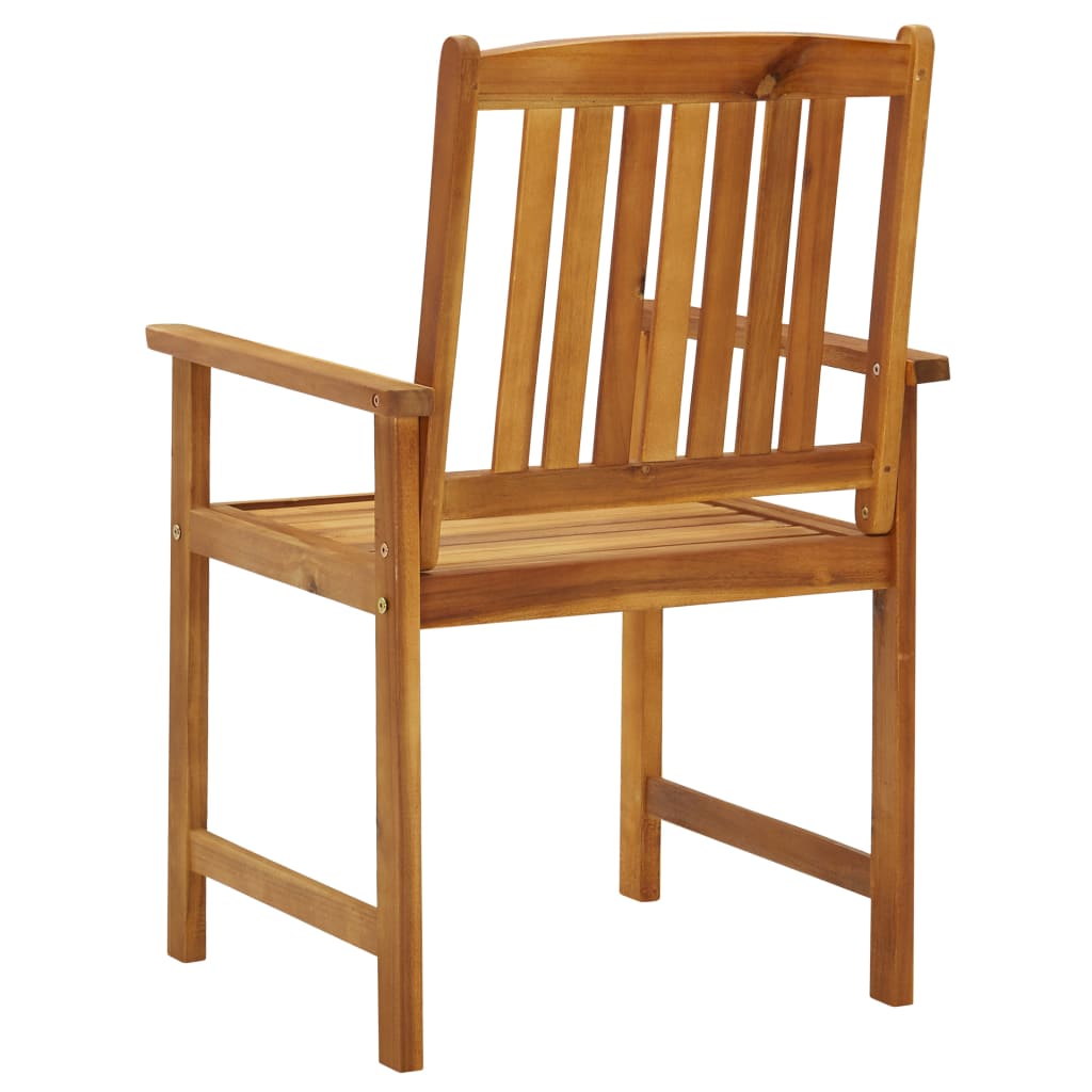 Tuinstoelen Met Kussens Massief Acaciahout 4 Taupe