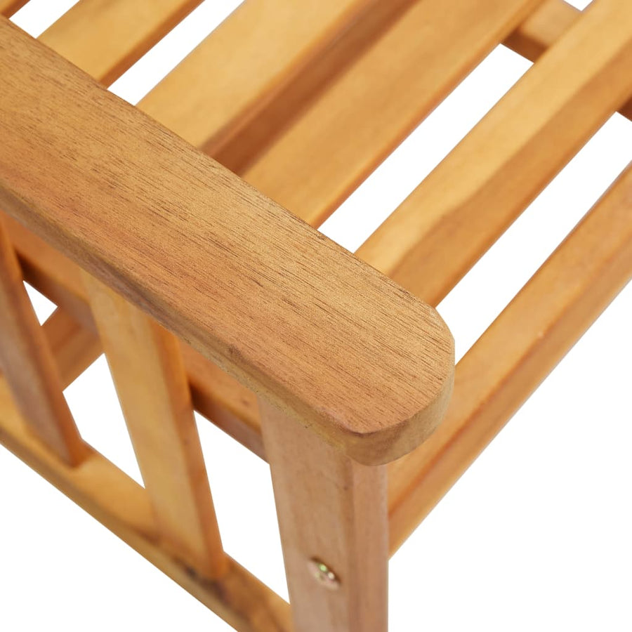Tuinstoelen Met Tafeltje En Kussens Massief Acaciahout 1 Blauw