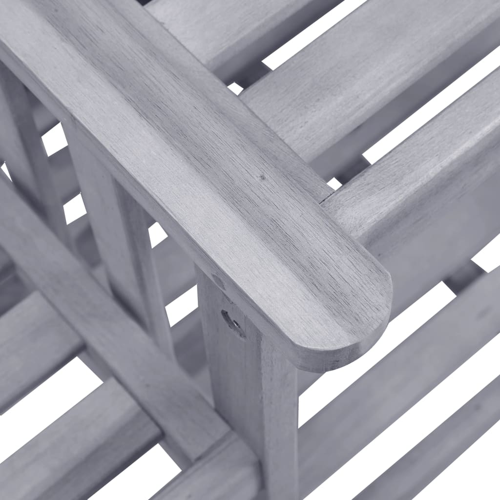 Tuinstoelen Met Tafeltje En Kussens Massief Acaciahout Crème