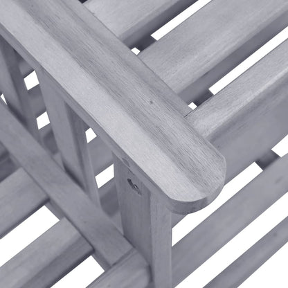 Tuinstoelen Met Tafeltje En Kussens Massief Acaciahout Crème