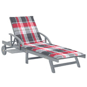 Ligbed massief acaciahout 200x68x86 cm