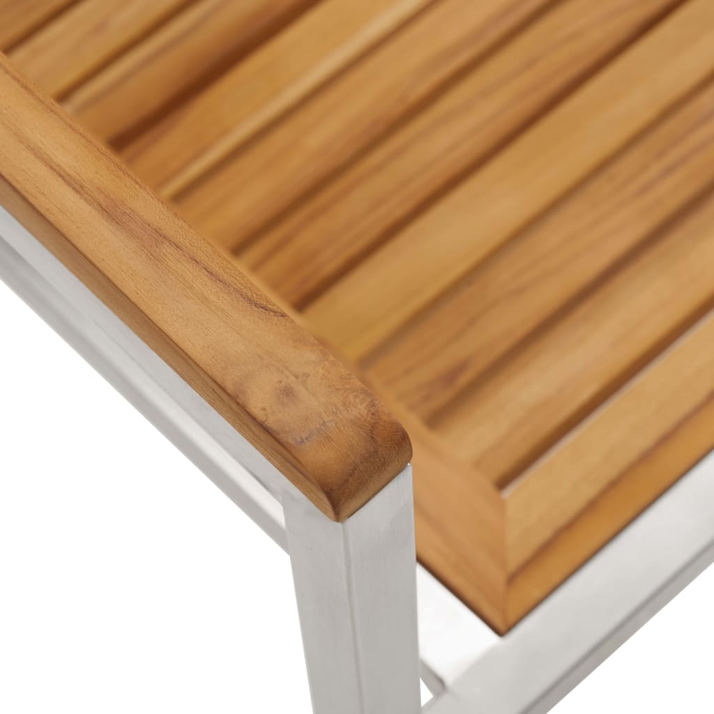 Tuinstoelen 2 St Met Kussens Massief Teakhout En Staal Groen