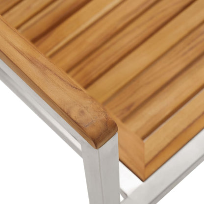 Tuinstoelen 2 St Met Kussens Massief Teakhout En Staal Heldergroen