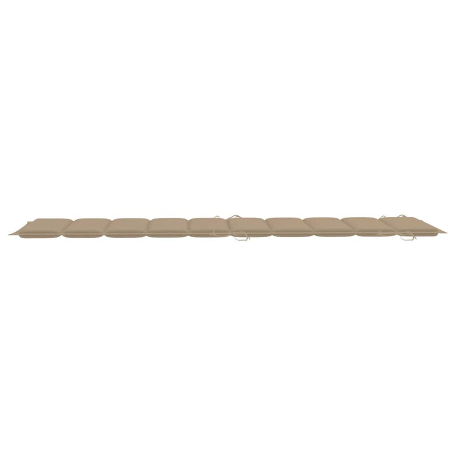 Ligbed Met Kussen Massief Acaciahout 1