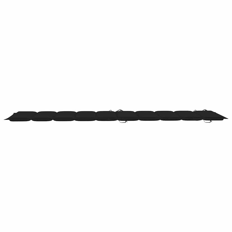 Ligbed Met Kussen Massief Acaciahout 1