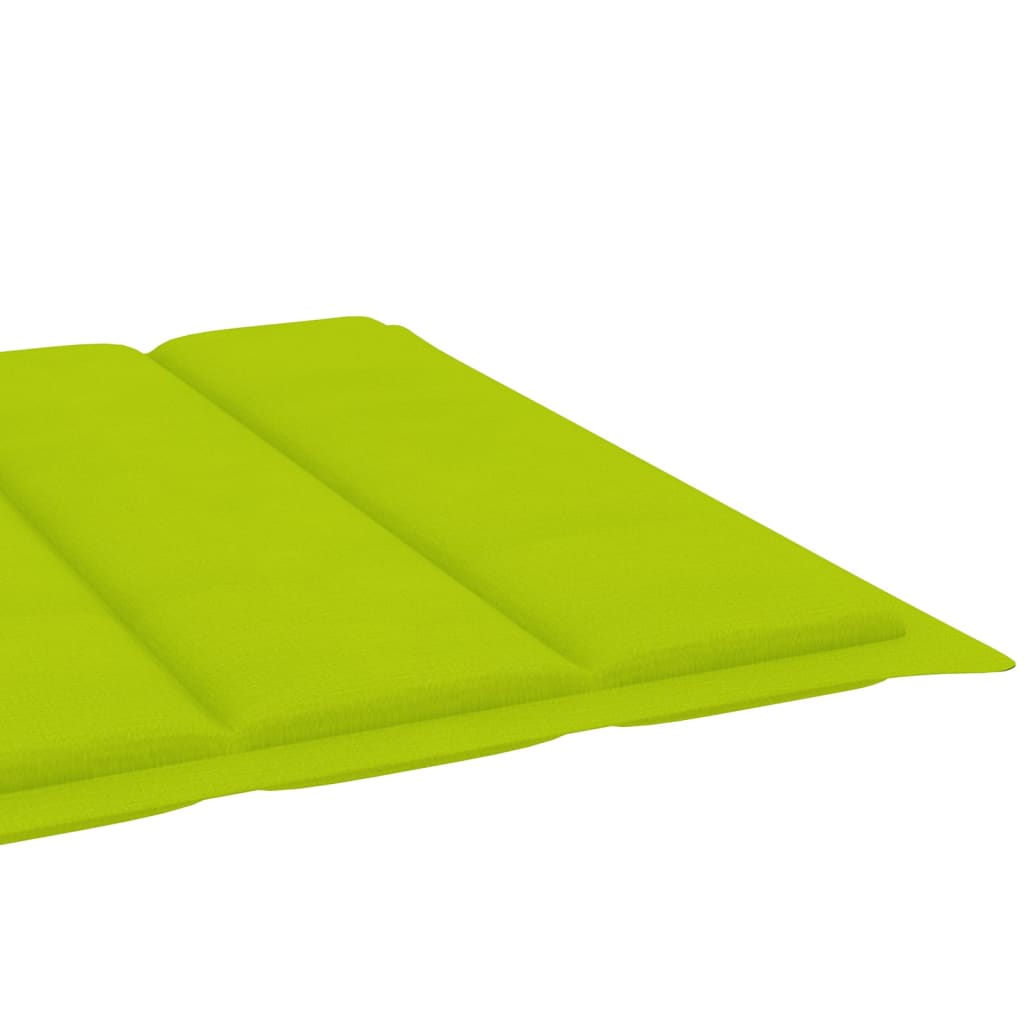 Ligbed Met Kussen Massief Acaciahout 1 Heldergroen 1 ligbed