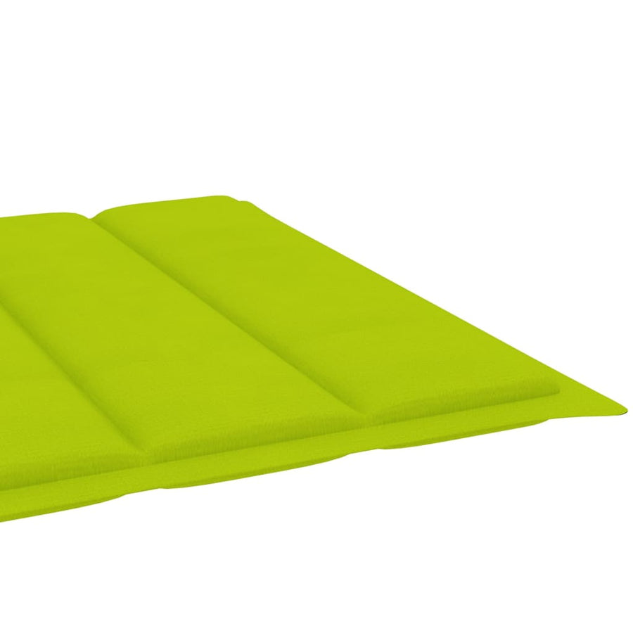 Ligbed Met Kussen Massief Acaciahout 1 Heldergroen 1 ligbed