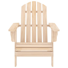 Tuinstoel Adirondack Massief Vurenhout Naturel