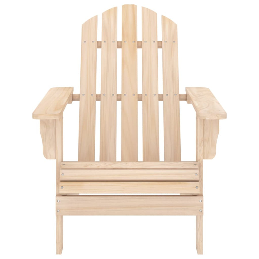 Tuinstoel Adirondack Massief Vurenhout Naturel