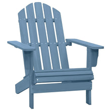 Tuinstoel Adirondack Massief Vurenhout Blauw