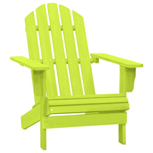 Tuinstoel Adirondack Massief Vurenhout Groen