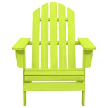 Tuinstoel Adirondack Massief Vurenhout Groen