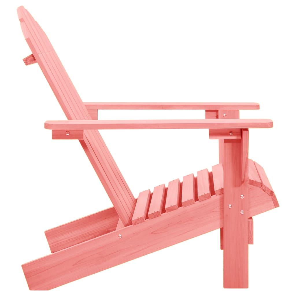 Tuinstoel Adirondack Massief Vurenhout Roze
