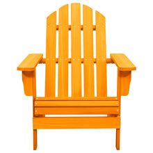 Tuinstoel Adirondack Massief Vurenhout Oranje orange