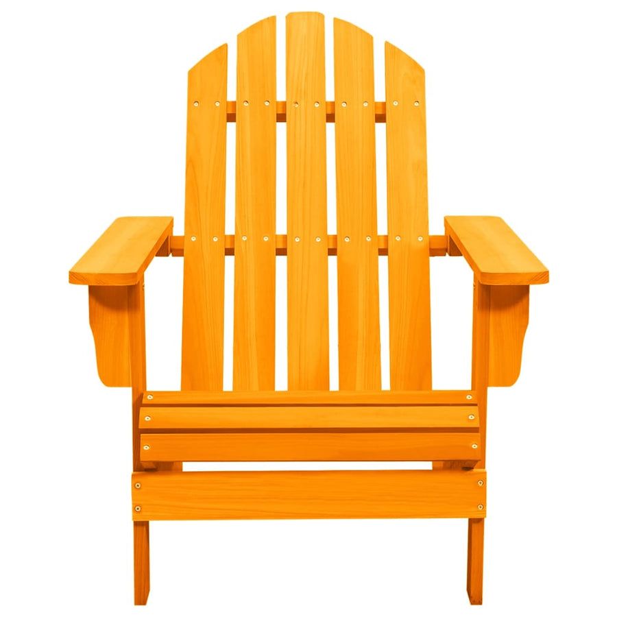 Tuinstoel Adirondack Massief Vurenhout Oranje orange