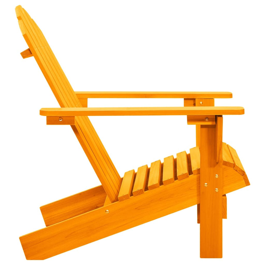 Tuinstoel Adirondack Massief Vurenhout Oranje orange
