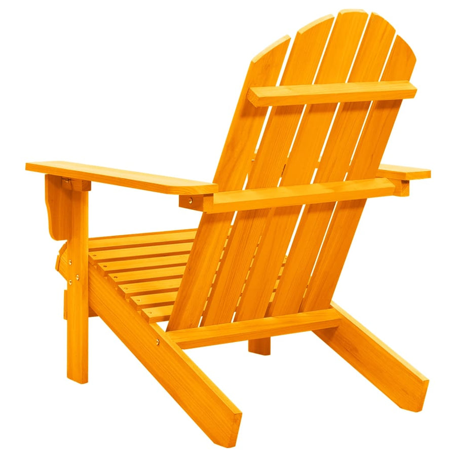 Tuinstoel Adirondack Massief Vurenhout Oranje orange
