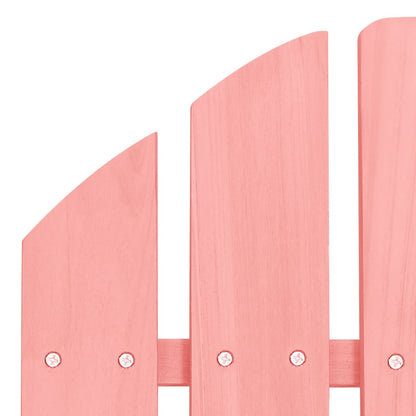 Schommelstoel Adirondack Massief Vurenhout Roze