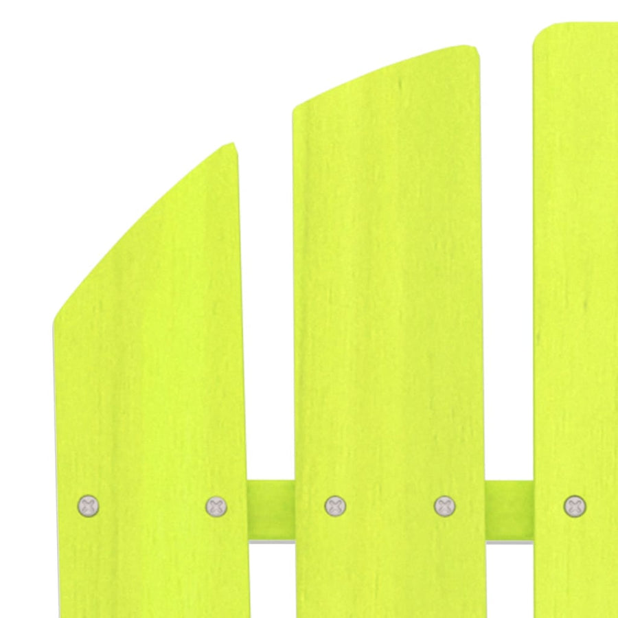 Tuinstoel 2-Zits Adirondack Massief Vurenhout Groen Groen