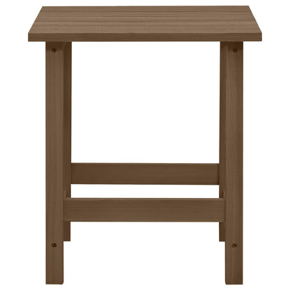 Tuinstoel Adirondack Met Tafel Massief Vurenhout Bruin