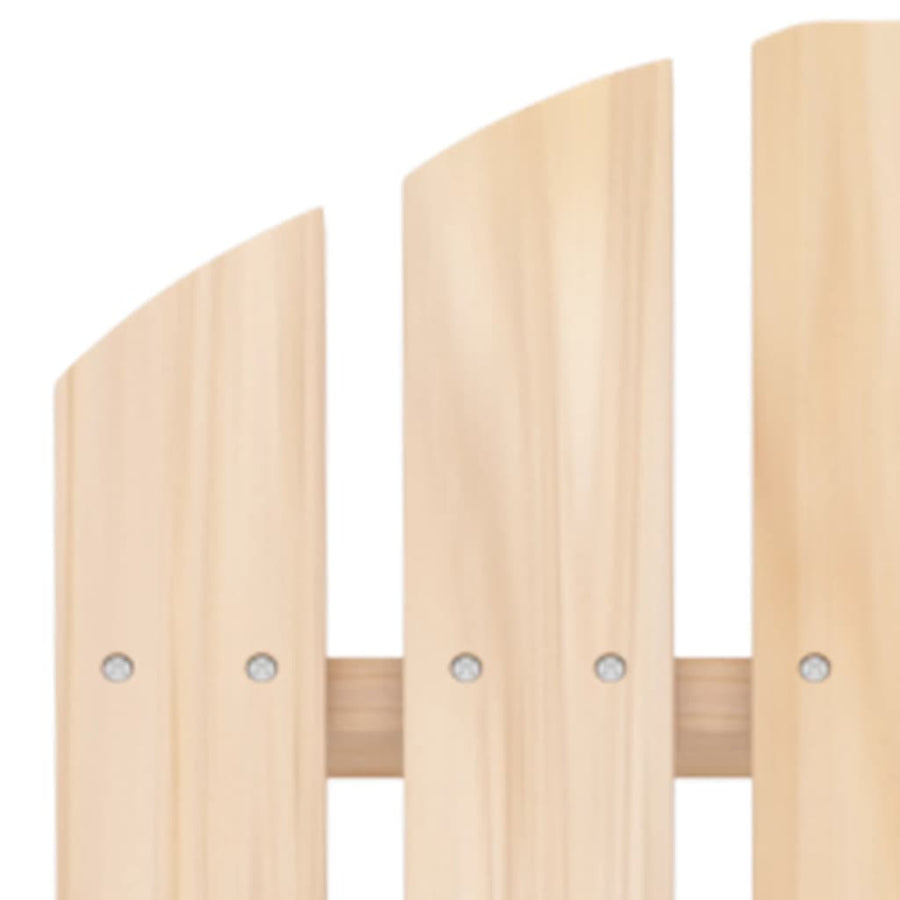Tuinstoel Adirondack Met Tafel Massief Vurenhout Lichtbruin