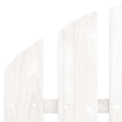 Tuinstoel Adirondack Met Voetenbank Tafel Massief Vurenhout Wit