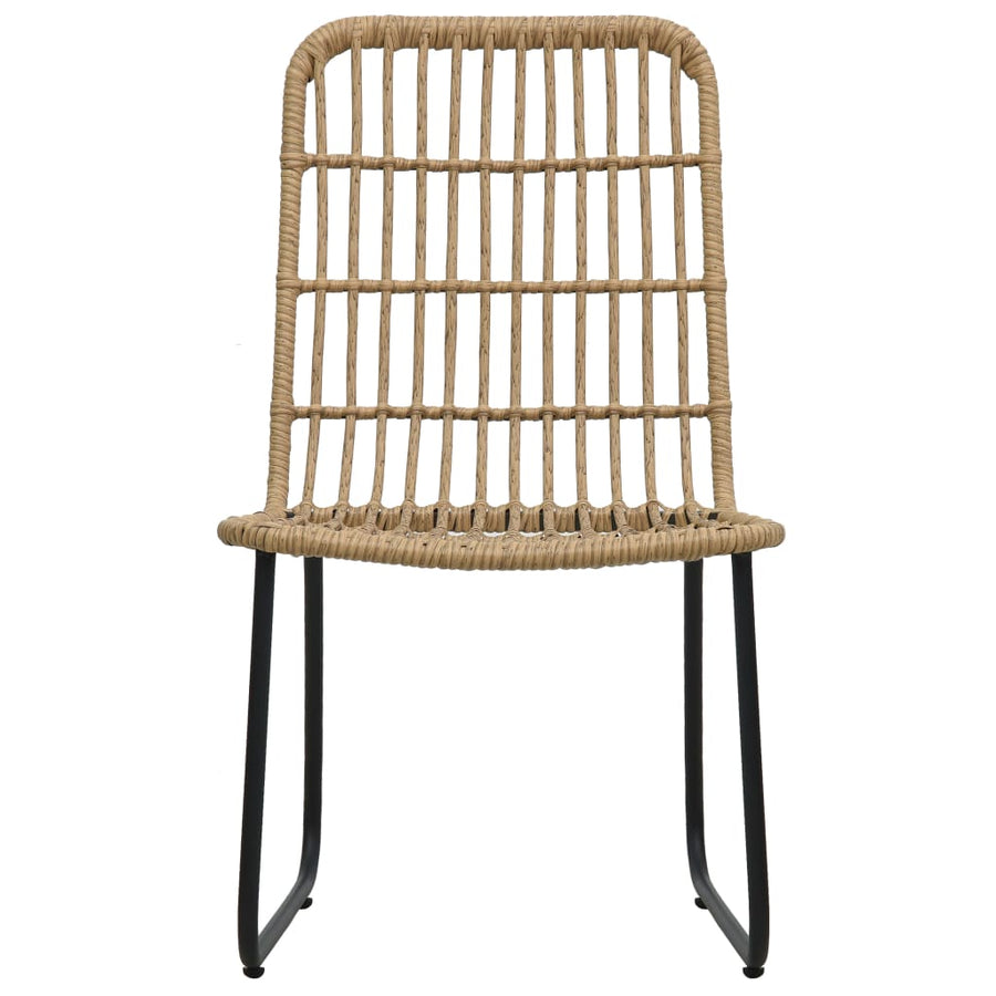5-Delige Tuinset Poly Rattan En Glas 4