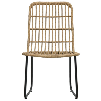 7-Delige Tuinset Poly Rattan En Glas 6