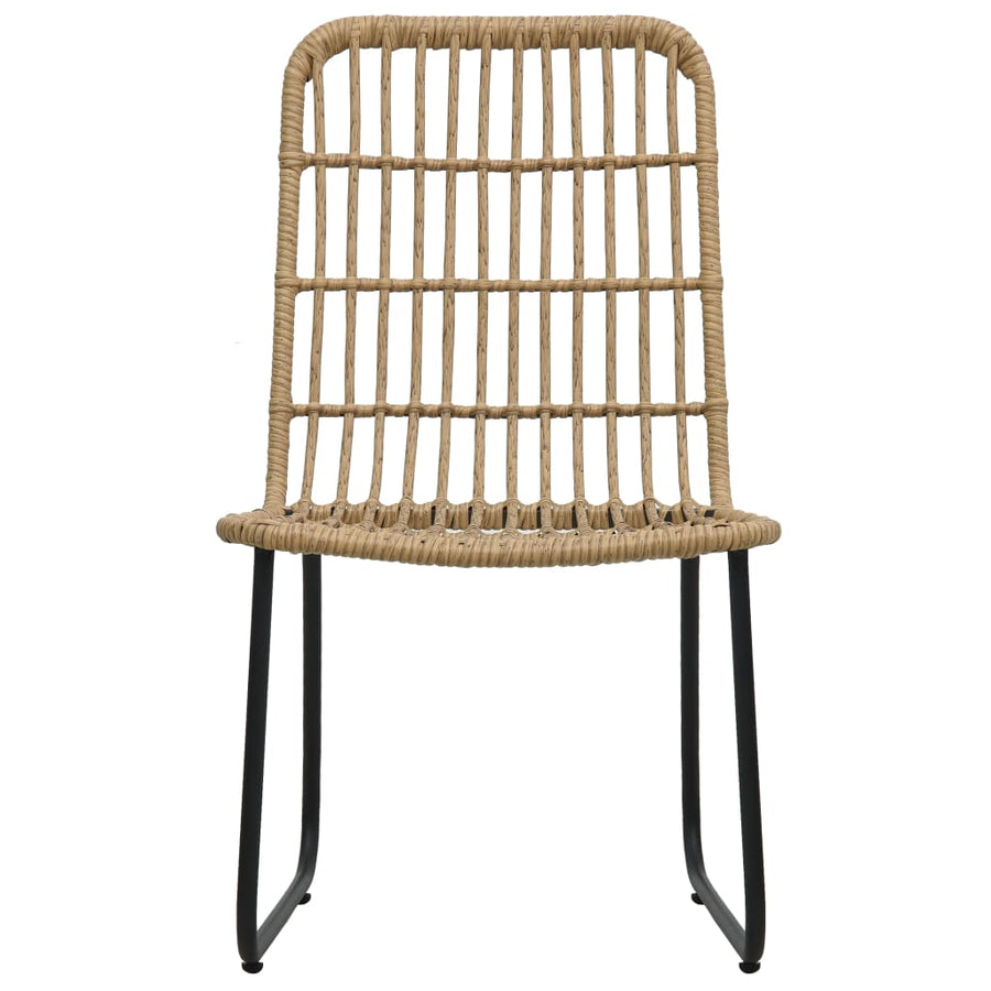 7-Delige Tuinset Poly Rattan En Glas 6
