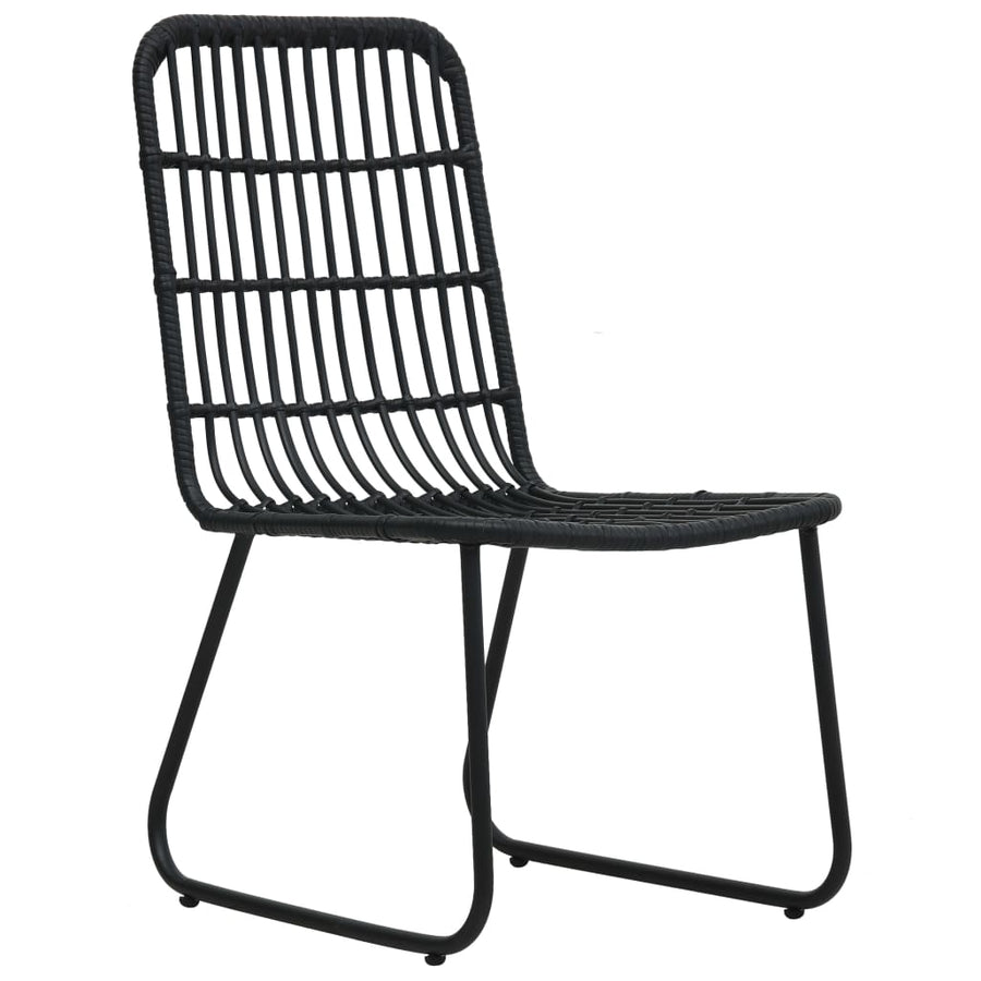 7-Delige Tuinset Poly Rattan En Glas 7