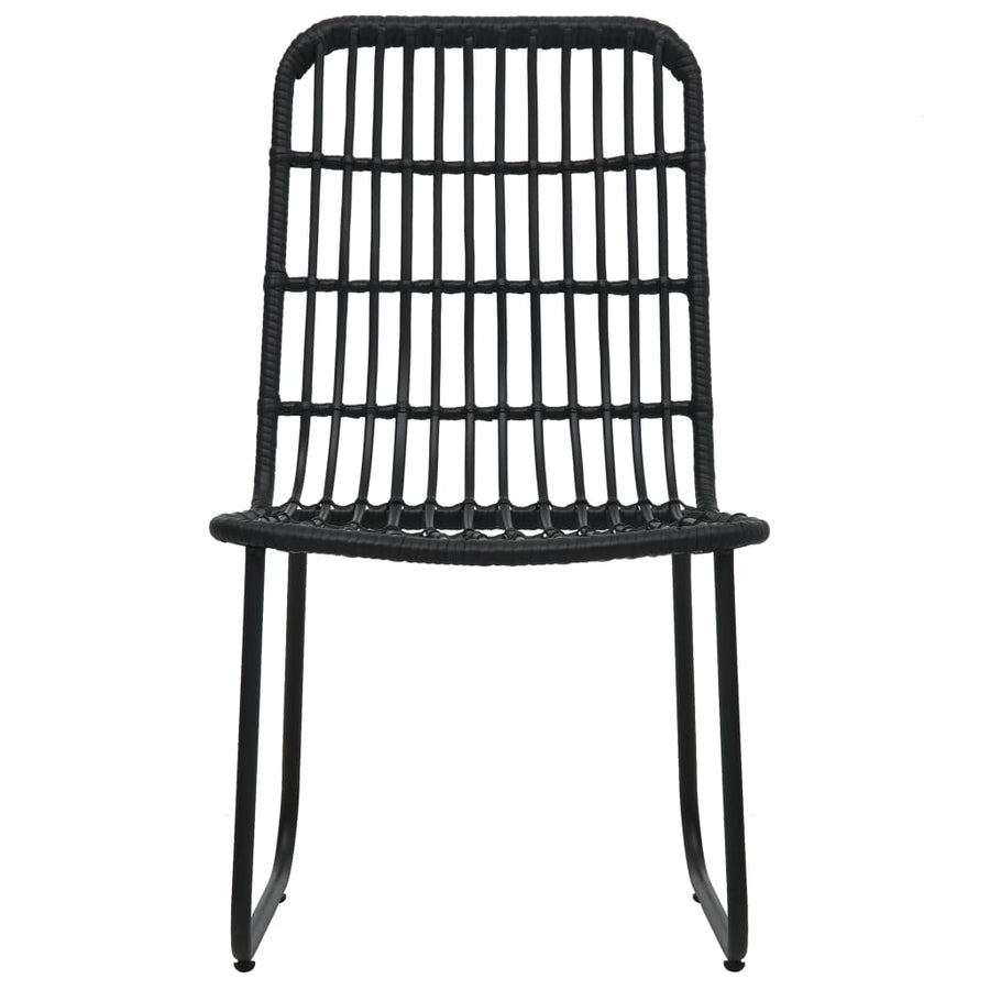 7-delige Tuinset poly rattan en glas
