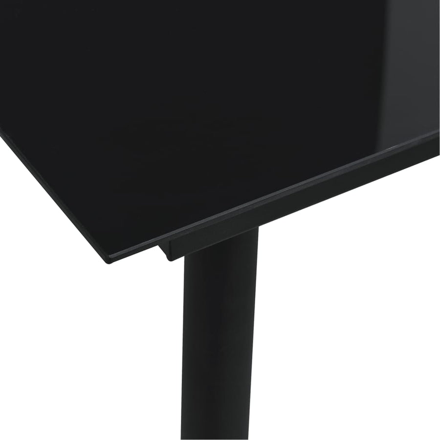 -Delige Tuinset Pvc-Rattan Zwart 5