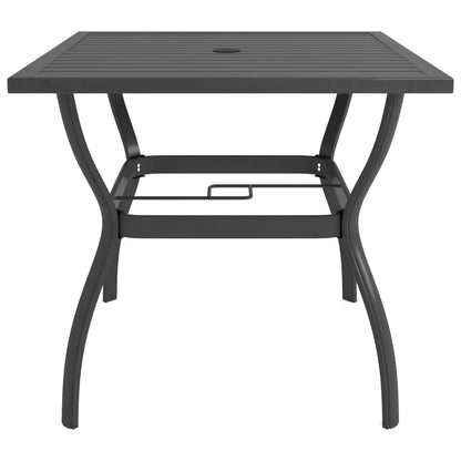 -Delige Tuinset Textileen En Staal 5 80 cm tafellengte