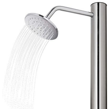 Buitendouche 215 Cm Roestvrij Staal