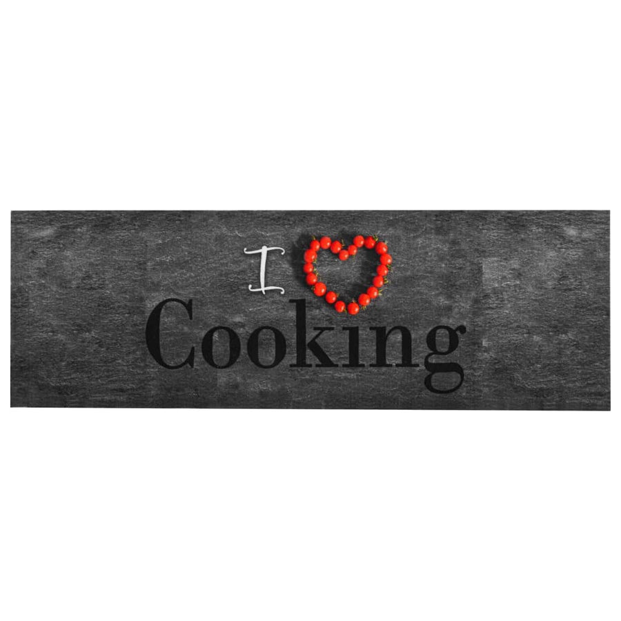 Keukenmat Wasbaar 60 x 300 cm Cooking