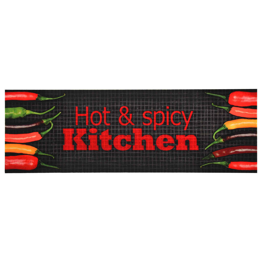 Keukenmat Wasbaar Hot & Spicy 60 x 300 cm hot and spicy