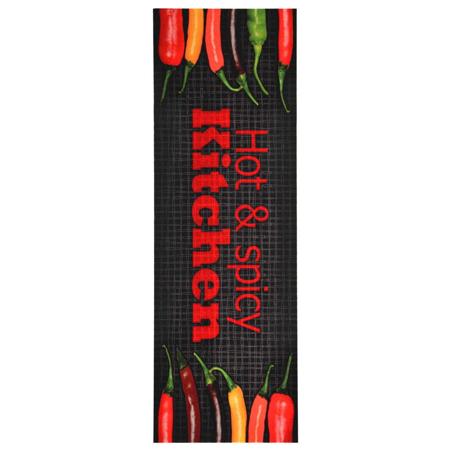 Keukenmat Wasbaar Hot & Spicy 60 x 300 cm hot and spicy