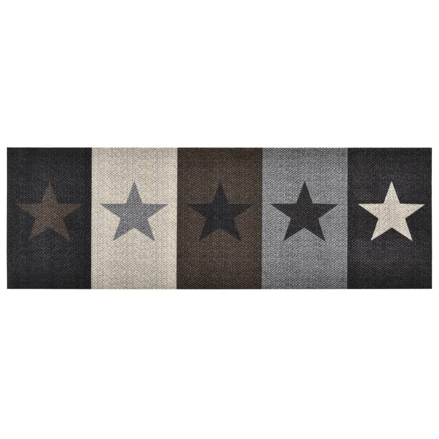 Keukenmat Wasbaar Star 45 x 150 cm stars